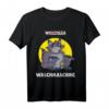 Sport Fitness Waschbär T-Shirt mit Hanteln & Muskeln – Lustiges Workout Geschenk für Bodybuilder, Trainer & Fitnessfans zu Weihnachten & Geburtstag