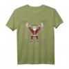 No Lift No Gift Ugly Christmas Sweater Santa Claus Gym Langarmshirt – Lustiges Fitnessweihnachtsoutfit für Powerlifter, Bodybuilder & Fitnessliebhaber