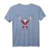 No Lift No Gift Ugly Christmas Sweater Santa Claus Gym Langarmshirt – Lustiges Fitnessweihnachtsoutfit für Powerlifter, Bodybuilder & Fitnessliebhaber
