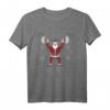 No Lift No Gift Ugly Christmas Sweater Santa Claus Gym Langarmshirt – Lustiges Fitnessweihnachtsoutfit für Powerlifter, Bodybuilder & Fitnessliebhaber