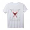 No Lift No Gift Ugly Christmas Sweater Santa Claus Gym Langarmshirt – Lustiges Fitnessweihnachtsoutfit für Powerlifter, Bodybuilder & Fitnessliebhaber