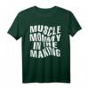 Muscle Mommy In the Making - Lustiges Fitness Gym Rat Pump T-Shirt für Frauen, perfekt für das nächste Leg-Day!