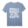Muscle Mommy In the Making - Lustiges Fitness Gym Rat Pump T-Shirt für Frauen, perfekt für das nächste Leg-Day!
