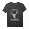 Frosty the Swoleman Ugly Christmas Sweater Schneemann Gym Langarmshirt – Lustige Fitness Weihnachtskleidung für Bodybuilder, Trainer & Sportliebhaber