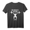 Mir reichts ich geh fitti Fitness Sport T-Shirt mit Hanteln und Gewichten – Lustiges Motivations-Shirt für Bodybuilding, Crossfit und Training