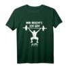 Mir reichts ich geh fitti Fitness Sport T-Shirt mit Hanteln und Gewichten – Lustiges Motivations-Shirt für Bodybuilding, Crossfit und Training