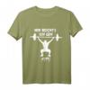 Mir reichts ich geh fitti Fitness Sport T-Shirt mit Hanteln und Gewichten – Lustiges Motivations-Shirt für Bodybuilding, Crossfit und Training