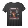 Brodolf The Red Nose Gainzdeer Ugly Christmas Sweater - Lustiges Fitness-Weihnachtsoutfit für Kraftsport, Bodybuilding & Muskelaufbau