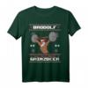 Brodolf The Red Nose Gainzdeer Ugly Christmas Sweater - Lustiges Fitness-Weihnachtsoutfit für Kraftsport, Bodybuilding & Muskelaufbau