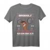 Brodolf The Red Nose Gainzdeer Ugly Christmas Sweater - Lustiges Fitness-Weihnachtsoutfit für Kraftsport, Bodybuilding & Muskelaufbau