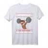 Brodolf The Red Nose Gainzdeer Ugly Christmas Sweater - Lustiges Fitness-Weihnachtsoutfit für Kraftsport, Bodybuilding & Muskelaufbau