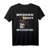 Broken Bones Brigade Serious Skateboard Aktenvernichter T-Shirt – Für waghalsige Skateboarder, Tricks & Risikobereite