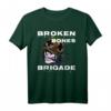 Broken Bones Brigade Serious Skateboard Aktenvernichter T-Shirt – Für waghalsige Skateboarder, Tricks & Risikobereite