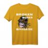 Broken Bones Brigade Serious Skateboard Aktenvernichter T-Shirt – Für waghalsige Skateboarder, Tricks & Risikobereite