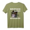 Broken Bones Brigade Serious Skateboard Aktenvernichter T-Shirt – Für waghalsige Skateboarder, Tricks & Risikobereite