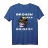 Broken Bones Brigade Serious Skateboard Aktenvernichter T-Shirt – Für waghalsige Skateboarder, Tricks & Risikobereite