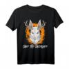 Rettet den Wolpertinger Jäger Jagd Legende T-Shirt – Perfektes Geschenk für Jungjäger & Jagdprüfungsteilnehmer