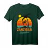 Zanzibar Palm Beach Tansania Surfen Afrika T-Shirt - Souvenir, Strand, Sonne & Urlaubs Feeling
