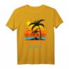 Zanzibar Palm Beach Tansania Surfen Afrika T-Shirt - Souvenir, Strand, Sonne & Urlaubs Feeling