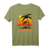 Zanzibar Palm Beach Tansania Surfen Afrika T-Shirt - Souvenir, Strand, Sonne & Urlaubs Feeling