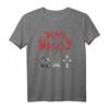 Mathematik Metal Musik Metal Festival T-Shirt | Heavy Metals Chemie Nerdoutfit für Wissenschaftler und Metal Fans
