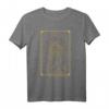 Nordische Göttin Freyja Tarotkarte T-Shirt – Heidnisches Geschenk für Hexen, Okkult-Liebhaber und Zauberfans für Yule, Geburtstag & Freitag