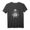 Heidnische Wurzeln Wikinger T-Shirt mit Vegvisir, Kriegerhelm & Mythologie-Design – Perfekt für Wikinger, Kelten & Heiden als Geschenk