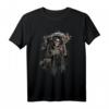 Gothic Totenkopf Blume T-Shirt - Heidnisches Día de los Muertos Design für Damen, Herren, Kinder und Babys