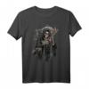 Gothic Totenkopf Blume T-Shirt - Heidnisches Día de los Muertos Design für Damen, Herren, Kinder und Babys