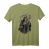 Gothic Totenkopf Blume T-Shirt - Heidnisches Día de los Muertos Design für Damen, Herren, Kinder und Babys