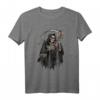 Gothic Totenkopf Blume T-Shirt - Heidnisches Día de los Muertos Design für Damen, Herren, Kinder und Babys