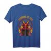 Lustiges Satanisches Ziege Langarmshirt mit Pentagramm – Gothic, Emo & Halloween Geschenk für Buch- und Satanismus-Fans