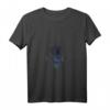 Damen Baum des Lebens Mondphasen – Heidnisch Wicca Wikinger V-Ausschnitt T-Shirt für Spirituelle und Esoterik-Fans