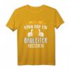 Herren Bauleiter T-Shirt mit Baustellen Motiv – Lustiges Geschenk für Bauherren, Handwerker & Bauleiter zum Geburtstag, Richtfest & Einweihungsfeier