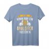 Herren Bauleiter T-Shirt mit Baustellen Motiv – Lustiges Geschenk für Bauherren, Handwerker & Bauleiter zum Geburtstag, Richtfest & Einweihungsfeier