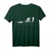 HapMonkey Geschenk für Sportler - Triathlon Swim Bike Run T-Shirt für Radfahren, Schwimmen & Laufen, Männer & Frauen
