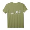 HapMonkey Geschenk für Sportler - Triathlon Swim Bike Run T-Shirt für Radfahren, Schwimmen & Laufen, Männer & Frauen