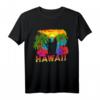 Hawaii Surfen Surfer Urlaub 80er Retro Hibiskus Hula T-Shirt – Perfektes Geschenk für Surfer, Strandurlaub & Retro-Liebhaber
