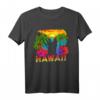 Hawaii Surfen Surfer Urlaub 80er Retro Hibiskus Hula T-Shirt – Perfektes Geschenk für Surfer, Strandurlaub & Retro-Liebhaber