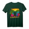 Hawaii Surfen Surfer Urlaub 80er Retro Hibiskus Hula T-Shirt – Perfektes Geschenk für Surfer, Strandurlaub & Retro-Liebhaber