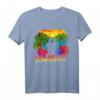 Hawaii Surfen Surfer Urlaub 80er Retro Hibiskus Hula T-Shirt – Perfektes Geschenk für Surfer, Strandurlaub & Retro-Liebhaber