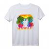 Hawaii Surfen Surfer Urlaub 80er Retro Hibiskus Hula T-Shirt – Perfektes Geschenk für Surfer, Strandurlaub & Retro-Liebhaber