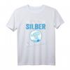 Schwimmen Schwimmer Silber Bestanden T-Shirt - Stolzes Design für Kinder nach dem Schwimmunterricht, ideales Geschenk