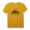 Annapurna Massif Himalaya Klettern Expedition T-Shirt - Klassisch geschnitten, doppelt genähter Saum, ideales Bergsteiger- und Natur-Design