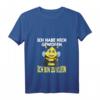Damen Nicht Dick, Sondern Zu Klein Witziges Hummel Geschenk T-Shirt mit V-Ausschnitt – Humorvolles Shirt für mollige Frauen