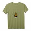 Hummel Gartenhummel Biene Insekt T-Shirt im Boho Vintage Style – Für Hobbygärtner, Tierfreunde und Insektenschützer