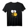 Kleine süße dicke lustige Biene oder Hummel T-Shirt – Fröhliches Cartoon Design für Kinder, Familien und Naturfreunde, perfekt zum Vatertag, Muttertag oder Geburtstag