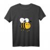 Kleine süße dicke lustige Biene oder Hummel T-Shirt – Fröhliches Cartoon Design für Kinder, Familien und Naturfreunde, perfekt zum Vatertag, Muttertag oder Geburtstag