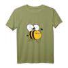 Kleine süße dicke lustige Biene oder Hummel T-Shirt – Fröhliches Cartoon Design für Kinder, Familien und Naturfreunde, perfekt zum Vatertag, Muttertag oder Geburtstag
