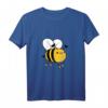 Kleine süße dicke lustige Biene oder Hummel T-Shirt – Fröhliches Cartoon Design für Kinder, Familien und Naturfreunde, perfekt zum Vatertag, Muttertag oder Geburtstag